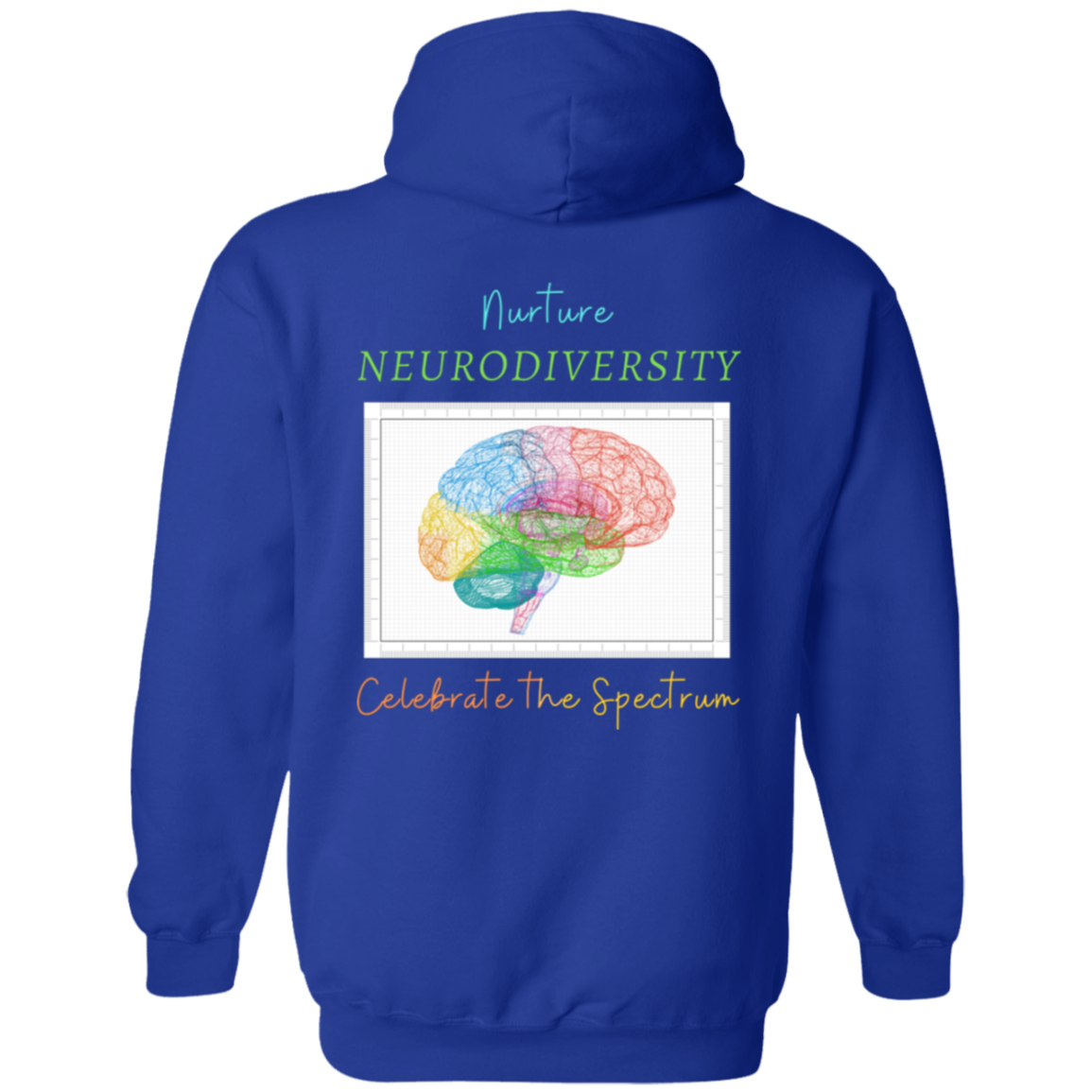 Nurturting Neurodiversity Zip Up Hooded Sweatshirt