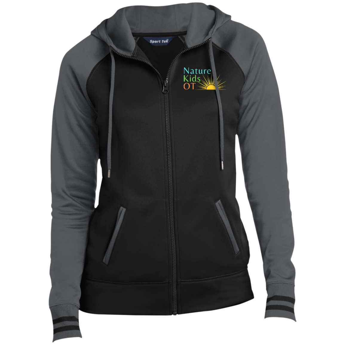 Nature Kids OT Sport-Wick® Full-Zip Hooded Jacket
